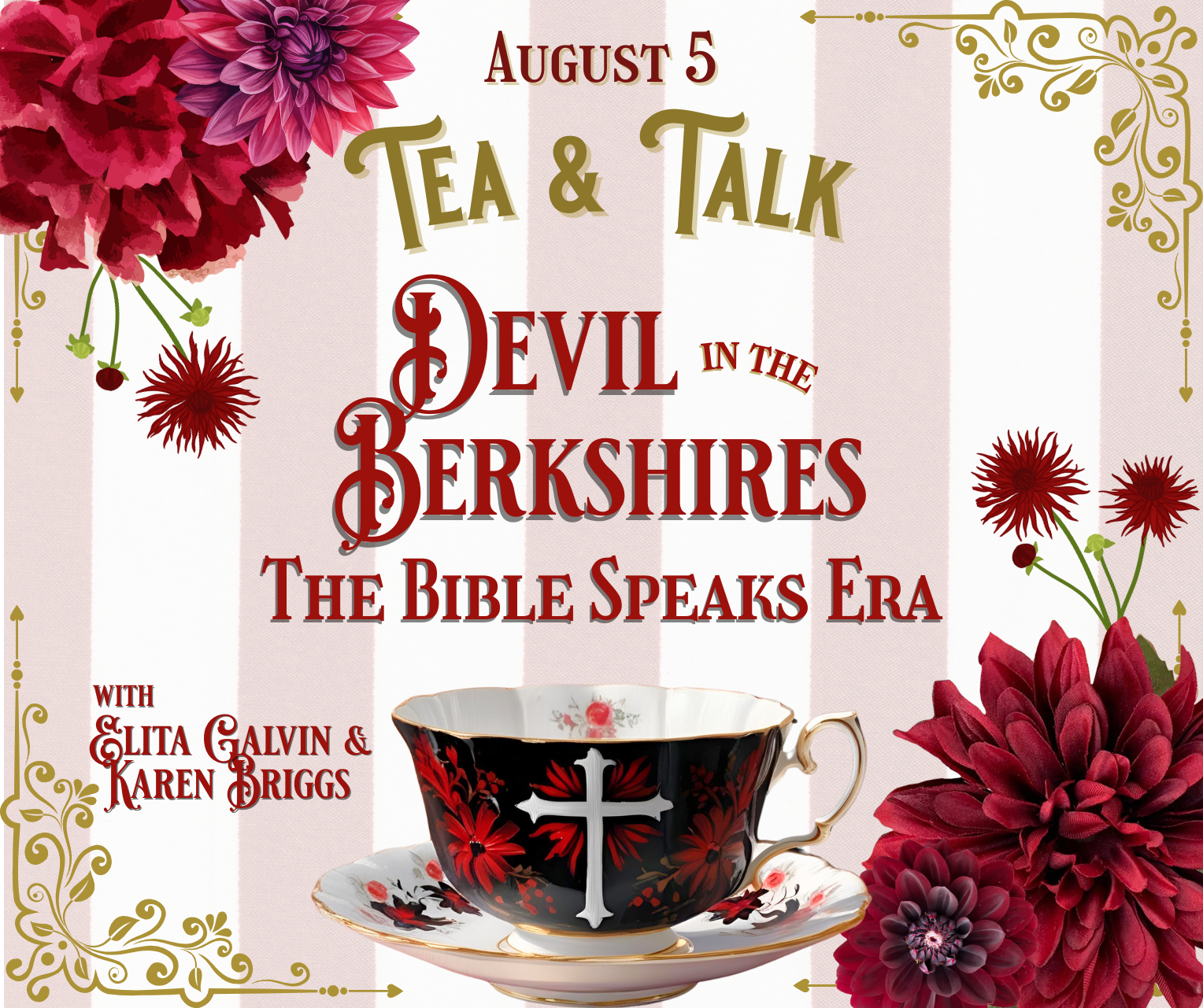 Tea & Talk | Devil in the Berkshires | August 5 at 4 pm